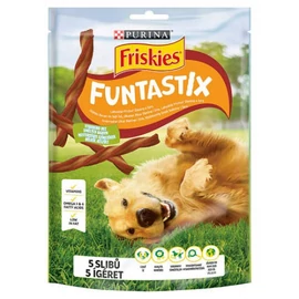 Friskies Funtastix - jutalomfalat (bacon,sajt) kutyák részére (175g)