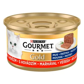 Gourmet Gold Pástétom - Nedves eledel (marha) macskák részére (85g)