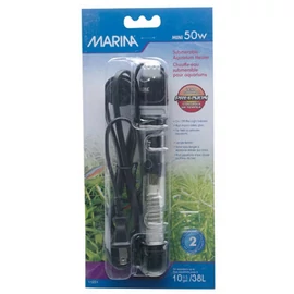 Hagen Marina Submersible Aquarium Heater - Mini akváriumfűtő (38 l-ig) 50W (15cm)