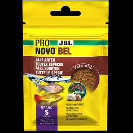 JBL ProNovo Bel Grano S - granulátum táplálék, minden akváriumi hal részére 3-10cm között (20ml/18g)