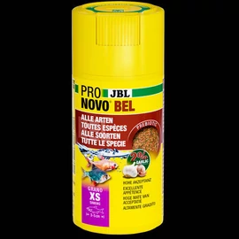 JBL Pronovo Bel Grano XS - Akváriumi alapeledel granulátum (XS) 3-5 cm-es akváriumi halhoz (100ml/58g) CLICK