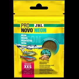 JBL Pronovo Neon Grano XXS - Akváriumi alapélelmiszer granulátum XXS méretben neonhoz és egyéb kis 1-3 cm-es tetrakhoz (20ml/16g)