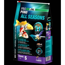 JBL ProPond All Seasons (S) - pond táplálékok - kerti tavakba kisméretű díszhalak részére (2,2kg/12l)