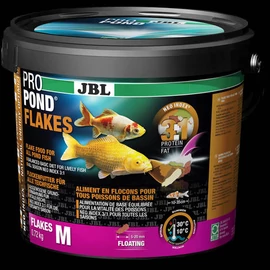 JBL ProPond Flakes - pehelytáp tavi halak részére (M) 0,72kg/5,5l