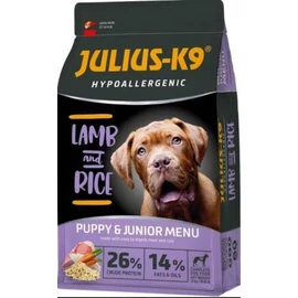 Julius K9 Hypoallergenic Lamb and Rice Puppy&Junior (bárány,rizs) száraztáp - Kölyök és fiatal kutyák részére (3kg)