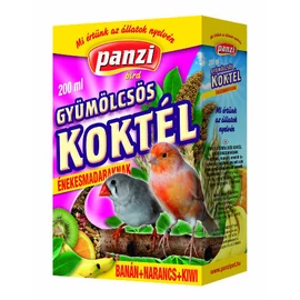 Panzi Gyümölcskoktél énekesmadarak részére 200ml