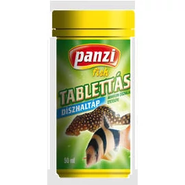 Panzi Tablettás díszhaltáp - 50 ml (tizesével rendelhető!)