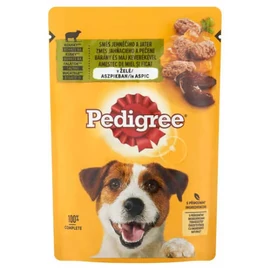 Pedigree Adult Lamb&Liver - Nedves eledel (bárány,máj aszpikban) kutyák részére (100g) 24db/#