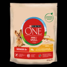 Purina ONE Mini/Small Senior 8+ - száraztáp (csirke,rizs) idős kutyák részére (800g)