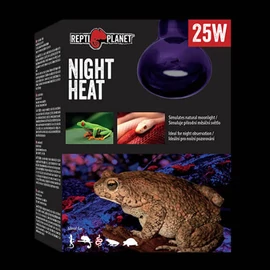 Repti Planet Night Heat - Természetes holdfényt sugárzó izzó (25W)