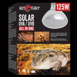 Repti Planet Solar UVA/UVB All in One - UVA,UVB fény- és hősugárzó izzó (125W)