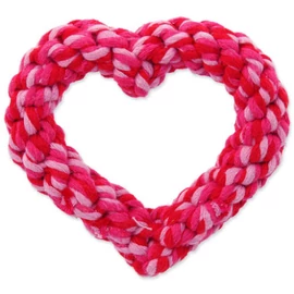 ReptiPlnet Heart cotton rope toy - játék (rágókötél, szív forma) kutyák részére (11cm)