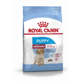 Royal Canin Puppy (Medium 11-25 kg) - Teljesértékű eledel kutyák részére (4kg)