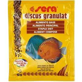 Sera Discus Granulat - granulatum táplálék díszhalak részére (12g) nature