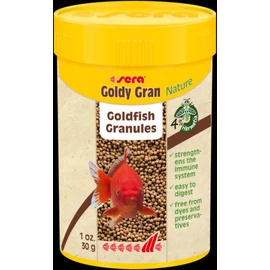 Sera Nature Goldy Gran - granulátum táplálék aranyhalak számára (100ml/30g)