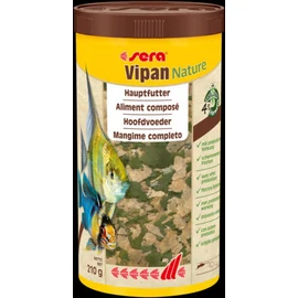 Sera Vipan Nature - lemezes táplálék díszhalak számára (1000ml/210g)