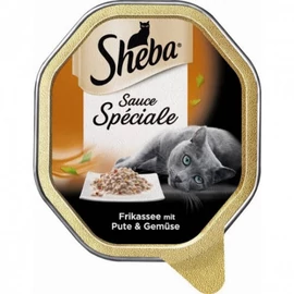 Sheba Adult Alutálcás - Pulykaragú zöldséggel pástétom (85g)