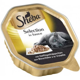 Sheba Adult Alutálcás - Szárnyas szószban (85g)