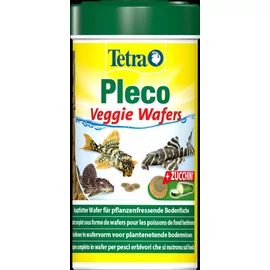 Tetra Pleco Veggie Waffers - Szemcsés eledel (növény) talajlakó díszhalaknak (250ml)