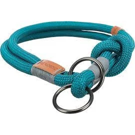Trixie Be Nordic Collar - nyakörv fonott kötélből (petrolkék/világos szürke) L-XL (55cm/Ø13mm)