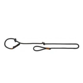 Trixie Be Nordic Leash - állítható, retriver póráz fonott kötélből (szürke/barna) L-XL (1.7m/Ø13mm)