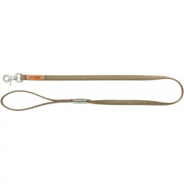 Trixie BE NORDIC Leather Leash - póráz (homokszín) XS-S (1,20m/15mm)