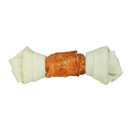 Trixie Denta Fun Knotted Chicken Chewing Bone - jutalomfalat (csomózott csont csirkével) 15cm (1db/70g)