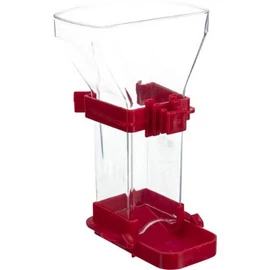 Trixie Food Dispenser - műanyag etető (többféle színben) madarak részére (150ml/12cm)