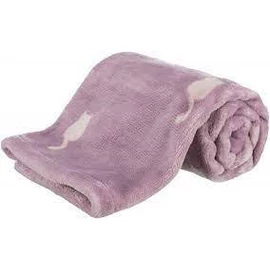 Trixie Lilly Blanket - takaró (berry,cica mintás) macskák részére (70x50cm)