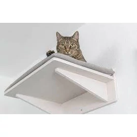 Trixie Platform for Wall Mounting - falraszerelhető párnázott felület (fehér) 50x17,5x36,5cm