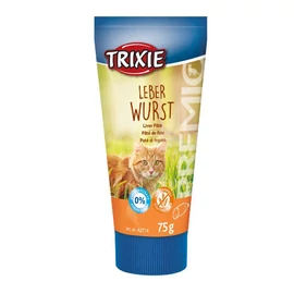 Trixie Premio Leber Wurst Creme - jutalomfalat krém (májas) macskák részére (75g)