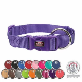 Trixie Premium Collar - nyakörv (fekete) kutyák részére (S) 25-40cm/15mm