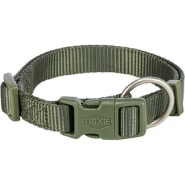 Trixie Premium Collar - nyakörv (olívazöld) kutyák részére (S) 25-40cm/15mm