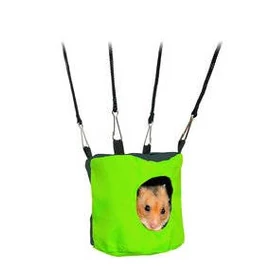 Trixie Rustling Cave - Ketrecbe való (zörgő) bújó hörcsögök és egerek részére (Ø10x9cm)