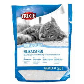 Trixie Simple'n'Clean Silicate Litter - szilikon alom (5l)