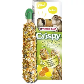 Versele-Laga Crispy Sticks Rabits, Chinchilla Dupla rúd (citrus fruit) - kiegészítő eleség csincsillák és nyúlak részére (110g)