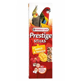 Versele Laga Prestige Sticks Dupla Rúd (mangó, csipkebogyó) - kiegészítő eleség nagypapagájok részére (2db/140g)