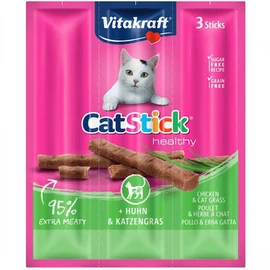 Vitakraft Cat Stick Mini - jutalomfalat (csirke, macskafű) macskák részére (3x6g)