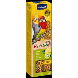 Vitakraft Kracker Dupla Rúd (citrus,kiwi) – kiegészítő eleség nagypapagáj részére (180g)