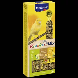 Vitakraft Kracker Tripla rúd (tojás,kiwi,banán) kiegészítő eleség Kanárik részére (90g)