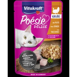 Vitakraft Poésie Déli Gelée - nedvestáp (pulykahús) macskák részére (85g)