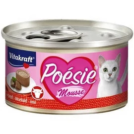 Vitakraft Poésie Mousse alutálkás - nedveseledel (marha) macskák részére (85g)