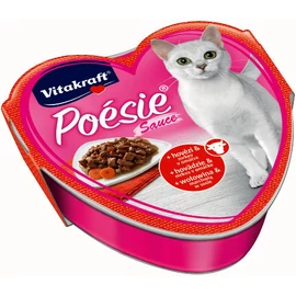 Vitakraft Poésie Sauce alutálkás - nedveseledel (marha,sárgarépa) macskák részére 85g