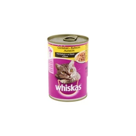 Whiskas Adult Chicken - Nedves eledel (csirke - szószban) macskák részére (400g)