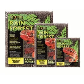 Exo-Terra Rain Forest Substrate - Fenyőkéreg és mohakeverék talaj terráriumokba  (8,8l)