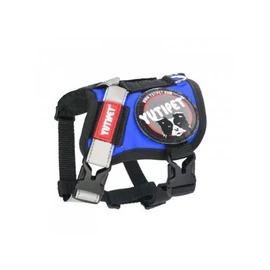 KT. Yutipet Safety Harness (XXS) - hám (biztonági, kék) kutyák részére (31-36cm/20mm) max:3kg