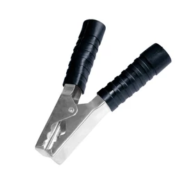 Home VBC 200/BK akkumulátorcsipesz, 200 A, szigetelt, forrasztható, 12 V, 150 mm, fekete 5 db-os kiszerelés!