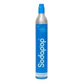 Sodapop univerzális patron szódakészítő géphez, CO2 patron, 425g, 60-80 liter szóda elkészítéséhez