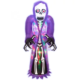 Home KD 150 CS felfújható halloween csontváz, 152 cm, belső LED projektorral, beépített ventilátor, kül- és beltéri