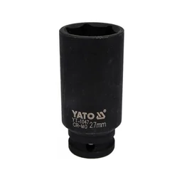 YATO 27mm 1/2" gépi hosszú dugókulcs CrMo YT-1047